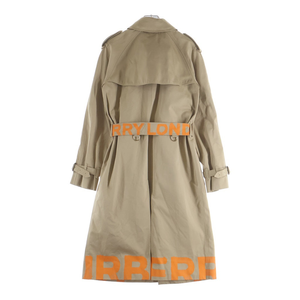 BURBERRY(バーバリー) HORSEFERRY PRINT COTTON TRENCH COAT ホースフェリープリント コットン ロングトレンチコート ベージュ 8015897