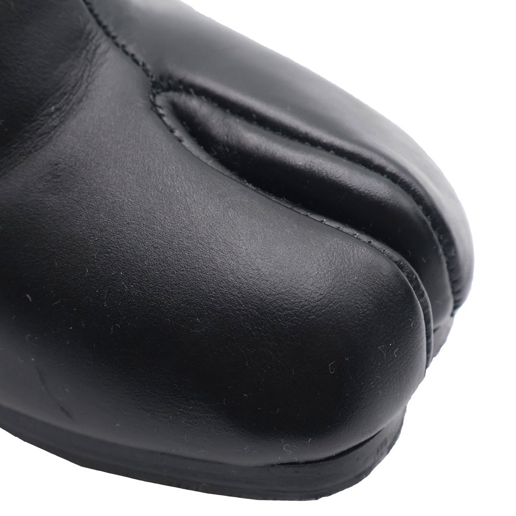 Maison Margiela(メゾンマルジェラ) TABI BOOTS レザー アンクル ショート足袋ブーツ ブラック レディース