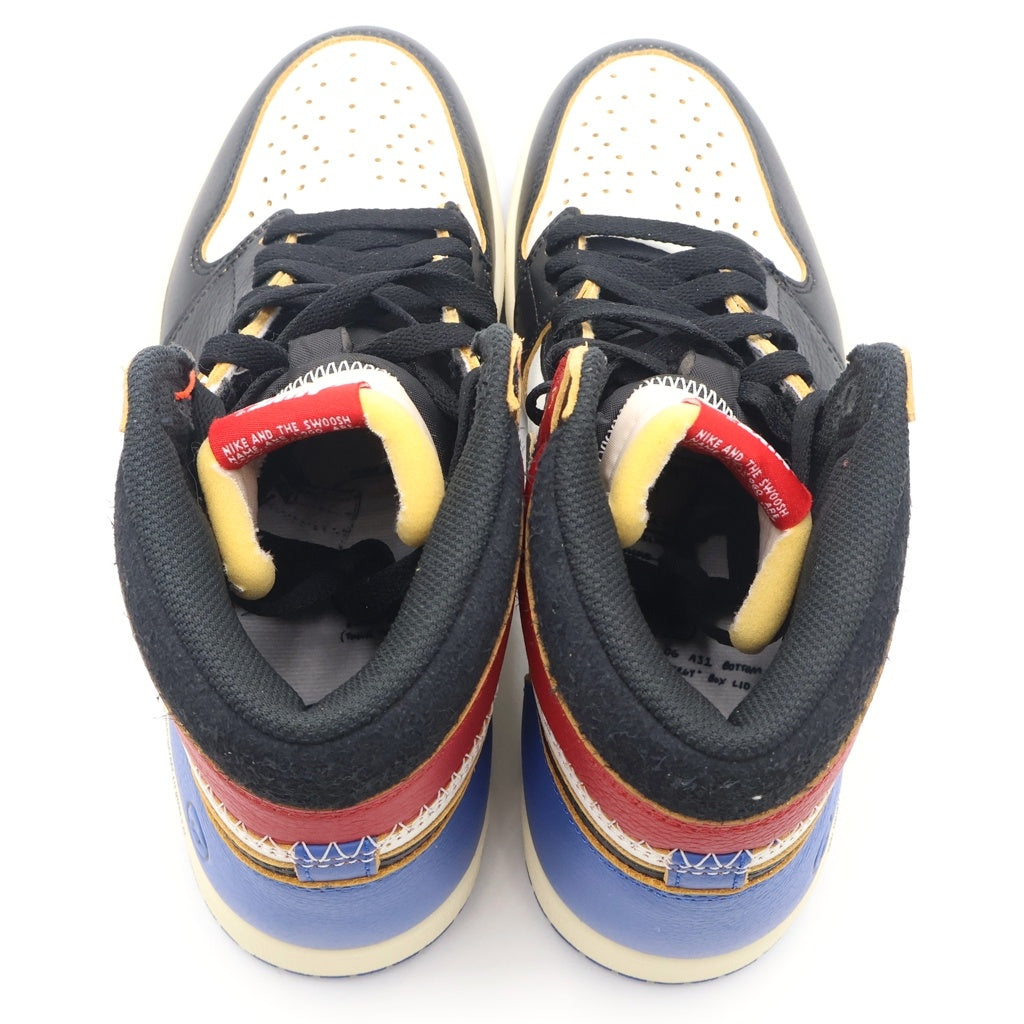 NIKE(ナイキ) ×Fragment Design ×UNION AIR JORDAN 1 HIGH OG フラグメントデザイン ユニオン エアジョーダン1 ハイカットスニーカー US9.5/27.5cm IO7847-002