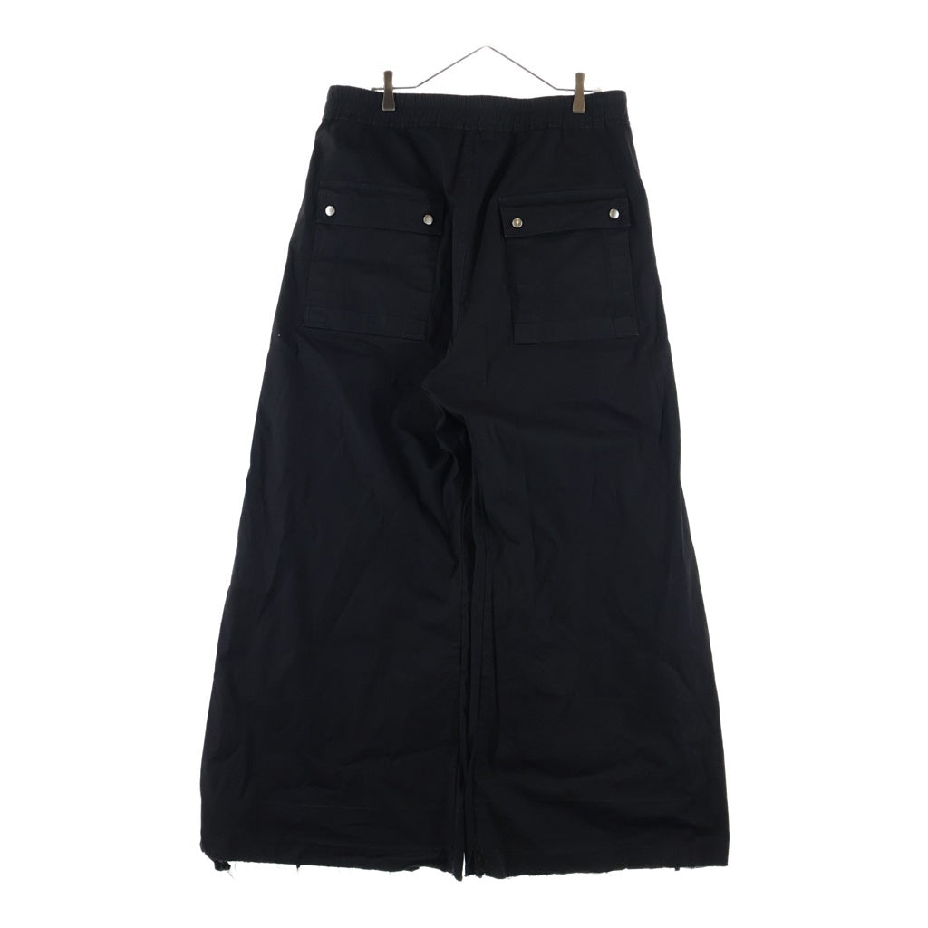 Rick Owens(リックオウエンス) 24SS LIDO WIDE LEG BELA TROUSER PANTS ワイドベラ トラウザーパンツ ブラック RR01D3366-TE