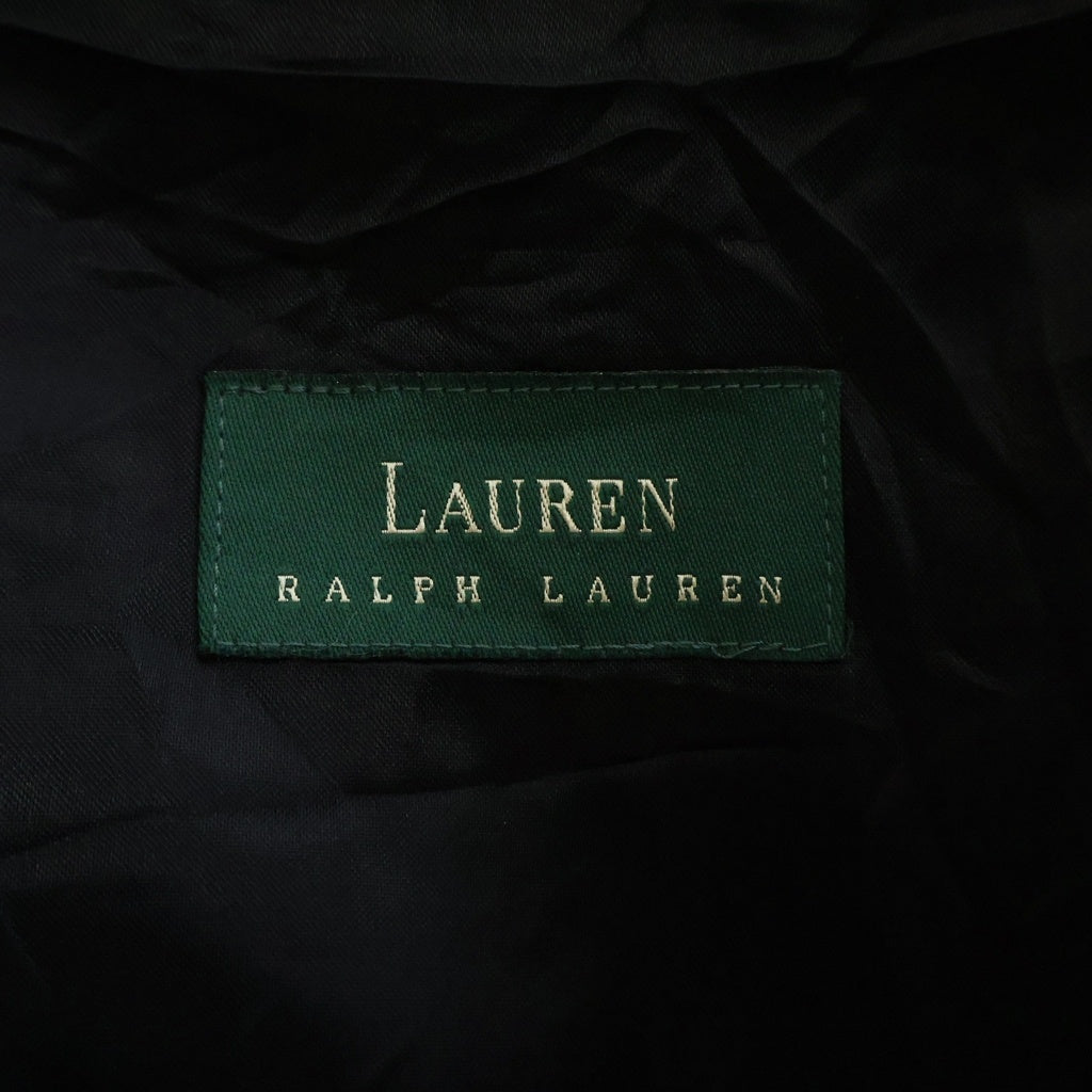 LAUREN RALPH LAUREN(ローレンラルフローレン) 90S VINTAGE 2Way ウールステンカラーコート ライナー付き ジャケット ヴィンテージ ブラック