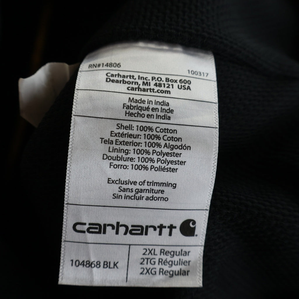 CARHARTT(カーハート) 21AW ACTIVE JACKET LOOSE FIT アクティブジャケット ルーズフィット ダック地 ブラック 0J0131-M