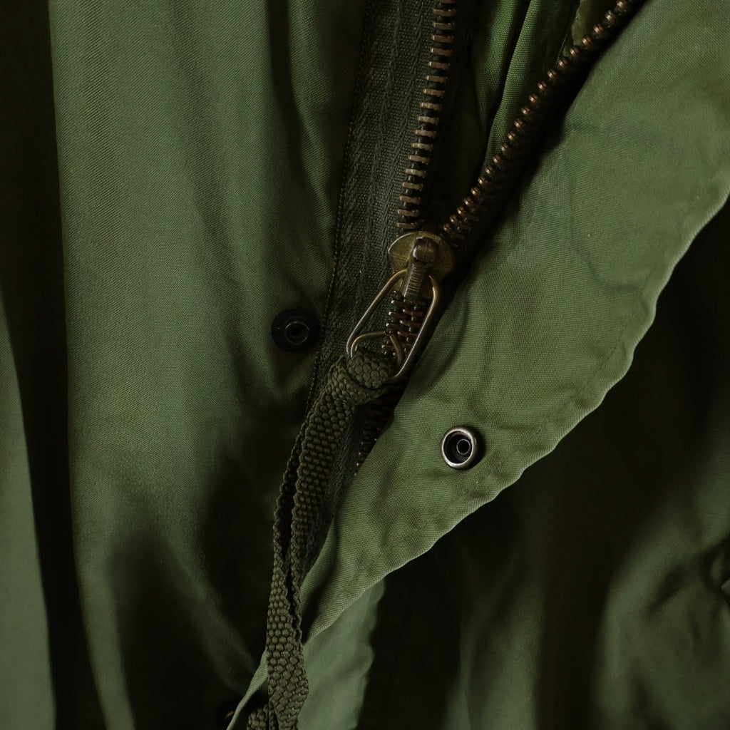 VINTAGE(ヴィンテージ) 80S VINTAGE US ARMY M-65 ライナー付き フィッシュテール モッズコート ヴィンテージ ミリタリージャケット カーキ 8415-00-782-3219
