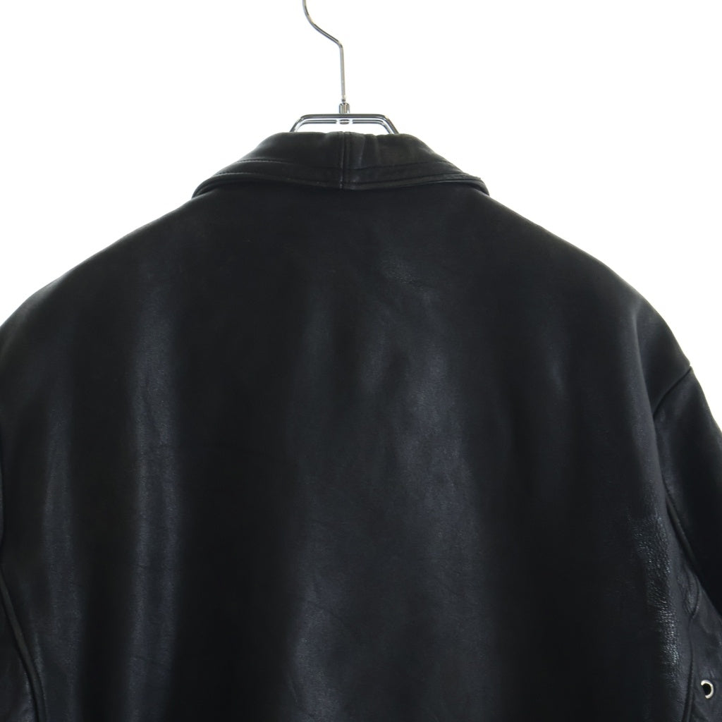 VINTAGE(ヴィンテージ) 60S-70S VINTAGE GVF Le Corbusier Jacket フレンチ ヴィンテージ コルビジェ レザージャケット ブラック