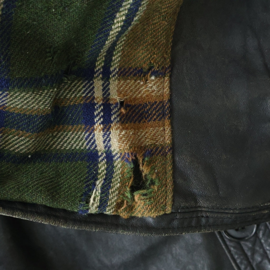 VINTAGE(ヴィンテージ) 60S-70S VINTAGE GVF Le Corbusier Jacket フレンチ ヴィンテージ コルビジェ レザージャケット ブラック