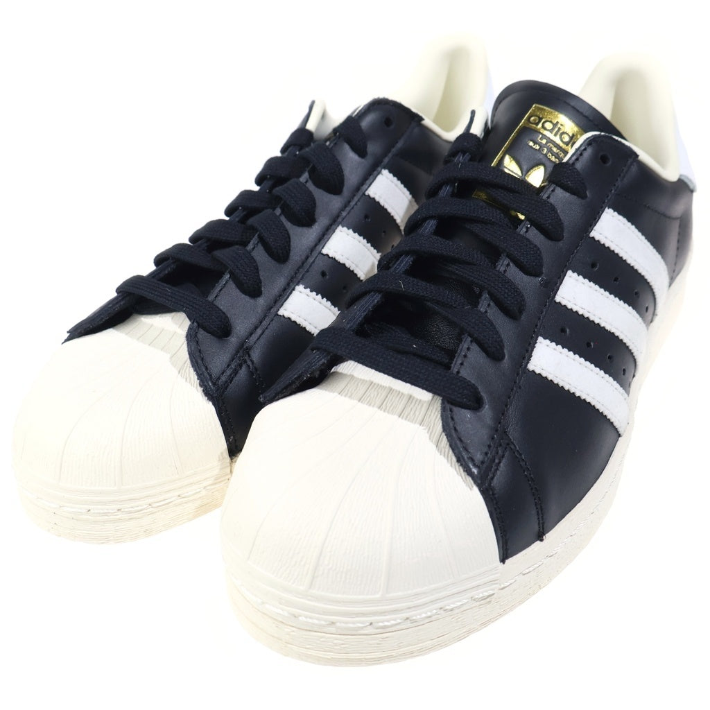adidas(アディダス) SUPER STAR 82 FI スーパースター ローカットスニーカー ブラック/ホワイト US9.5/27.5cm IE4195