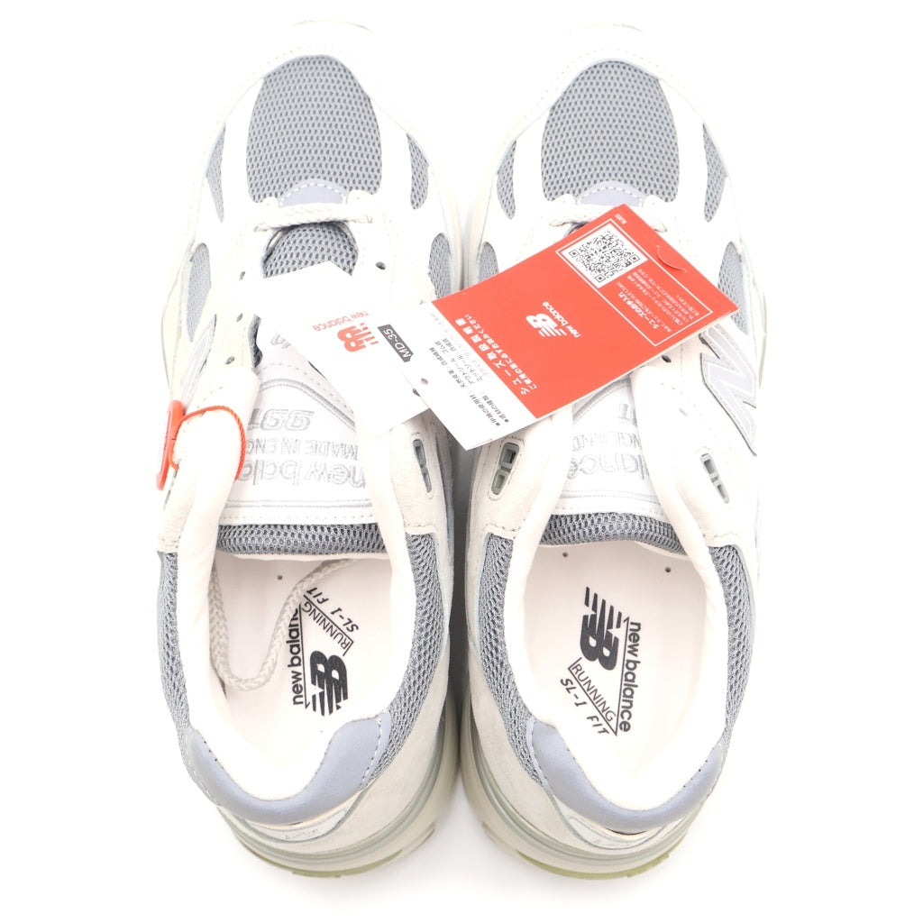 New Balance(ニューバランス) U991LG2 スエード メッシュ ローカットスニーカー ホワイト US9/27cm