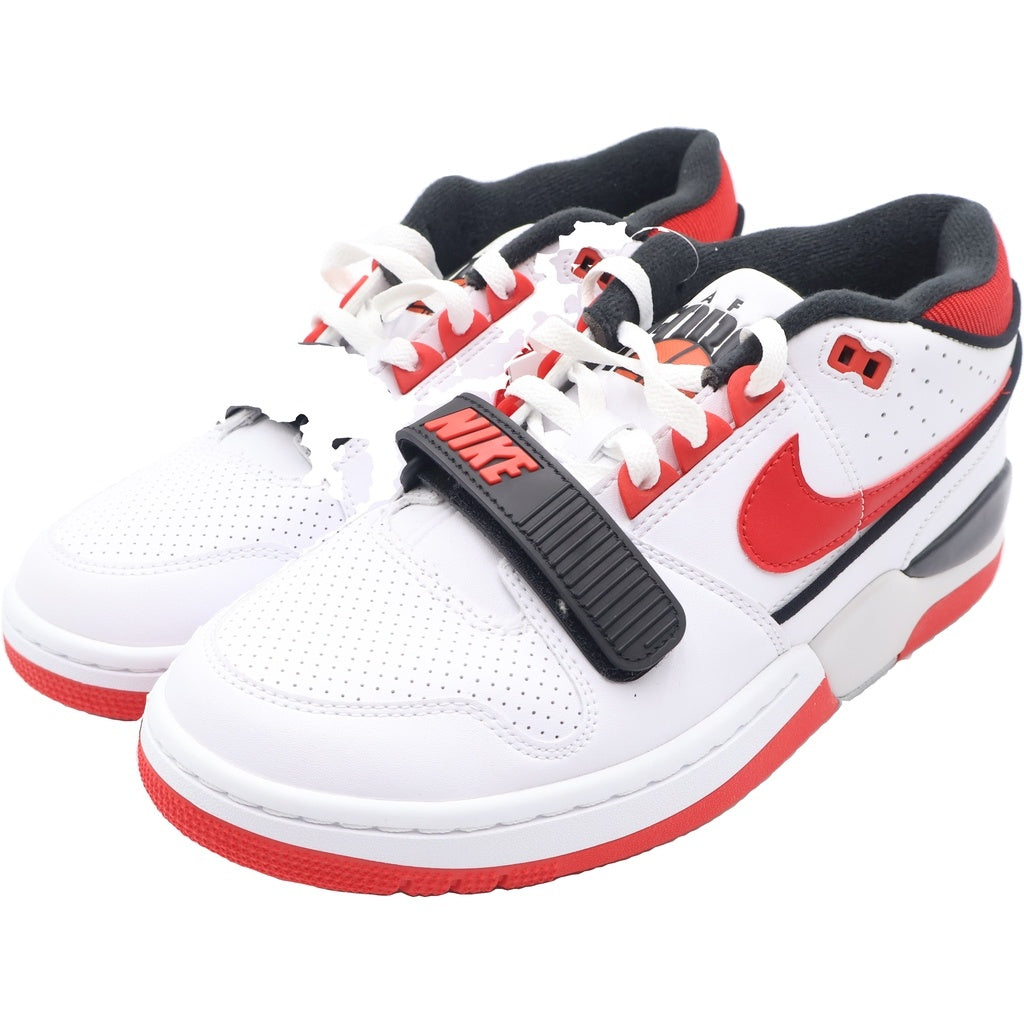 NIKE(ナイキ) ×BILLIE EILISH AIR ALPHA FORCE 88 ビリーアイリッシュ エア アルファ フォース ローカットスニーカー ホワイト/レッド US9/27cm DZ6763-101
