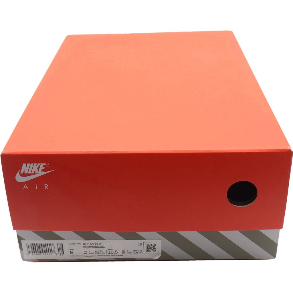 NIKE(ナイキ) ×BILLIE EILISH AIR ALPHA FORCE 88 ビリーアイリッシュ エア アルファ フォース ローカットスニーカー ホワイト/レッド US9/27cm DZ6763-101