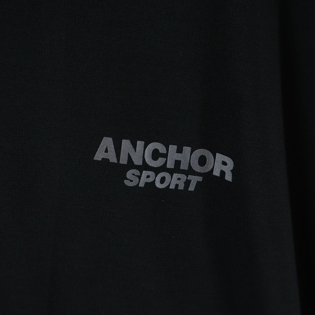 Mercedes Anchor Inc.(メルセデスアンカーインク) 26SS REFLECTIVE SPORT POLY TRACK JACKET リフレクティブ スポーツ ポリ トラックジャケット ブラック ANCSS26OT03