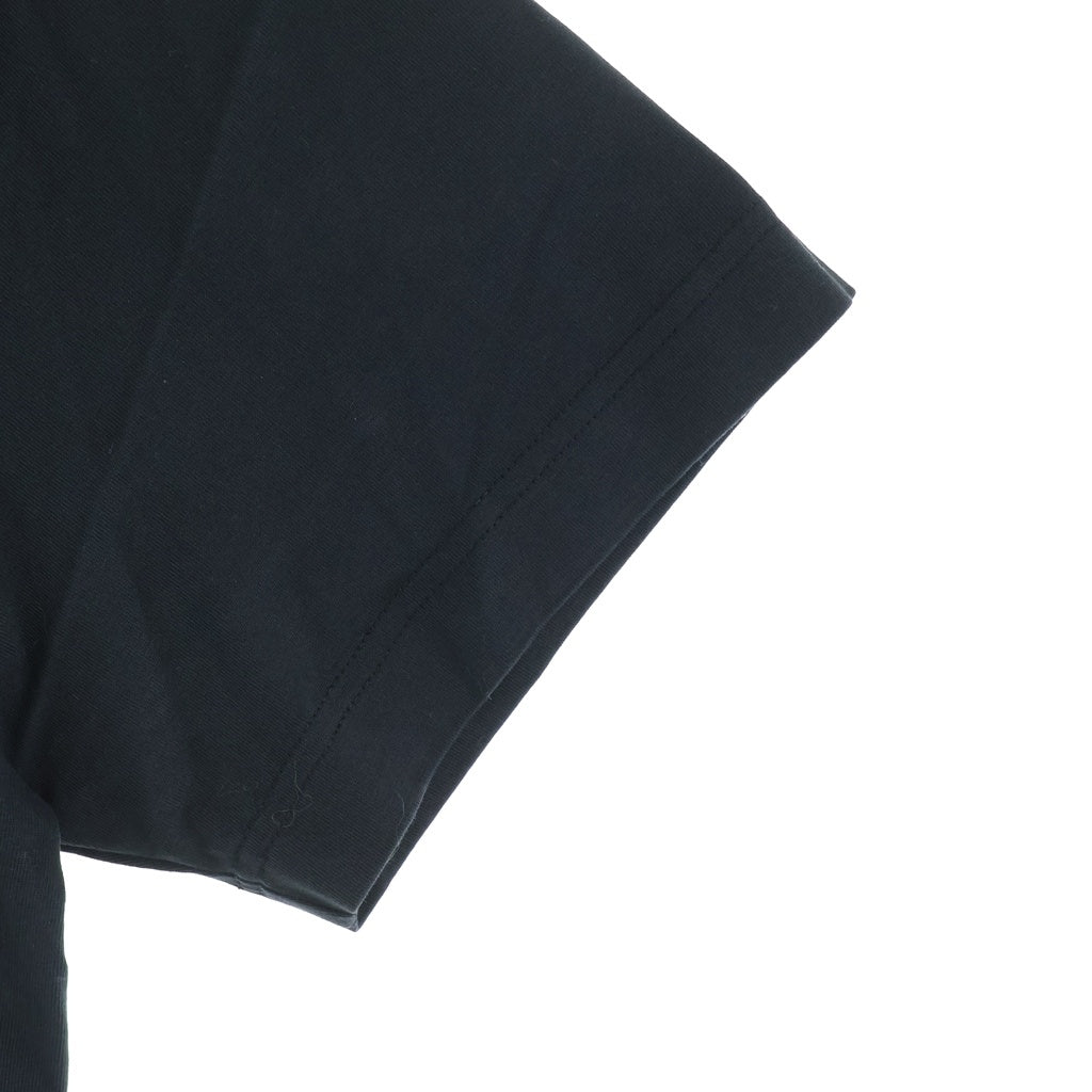 MONCLER GENIUS(モンクレール ジーニアス) 23AW ×PALM ANGELS SS T-SHIRT パームエンジェルス ロゴワッペン クルーネック半袖Tシャツ カットソー ブラック I209L8C00003