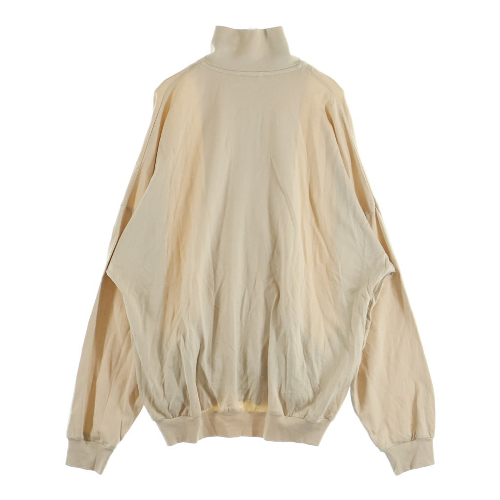 AURALEE(オーラリー) 23AW SUPER HIGH GAUGE SWEAT ZIP BLOUSON スーパー ハイゲージ スウェット ジップアップ ブルゾンジャケット ベージュ A23AB01CU