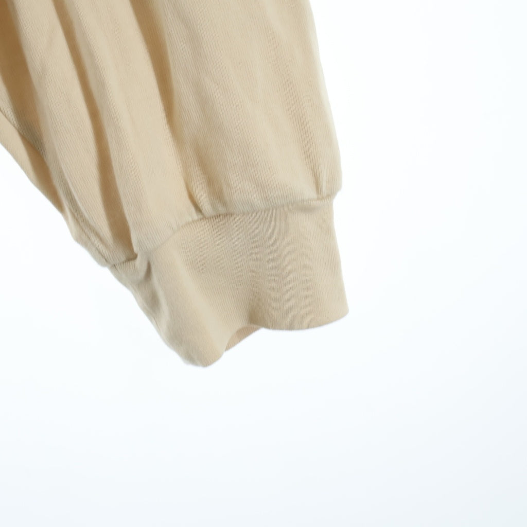 AURALEE(オーラリー) 23AW SUPER HIGH GAUGE SWEAT ZIP BLOUSON スーパー ハイゲージ スウェット ジップアップ ブルゾンジャケット ベージュ A23AB01CU