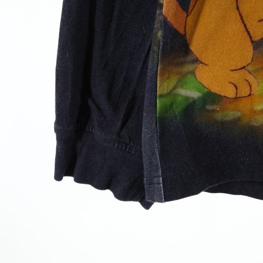 SUPREME(シュプリーム) 25AW All Dogs Go To Heaven L/S Top オール ドッグス ゴー トゥー ヘブン クルーネック長袖Tシャツ カットソー ブラック