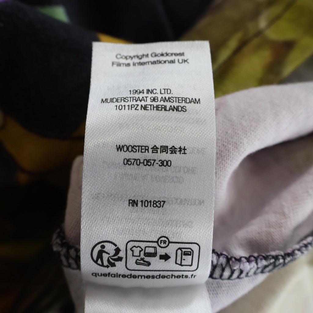 SUPREME(シュプリーム) 25AW All Dogs Go To Heaven L/S Top オール ドッグス ゴー トゥー ヘブン クルーネック長袖Tシャツ カットソー ブラック