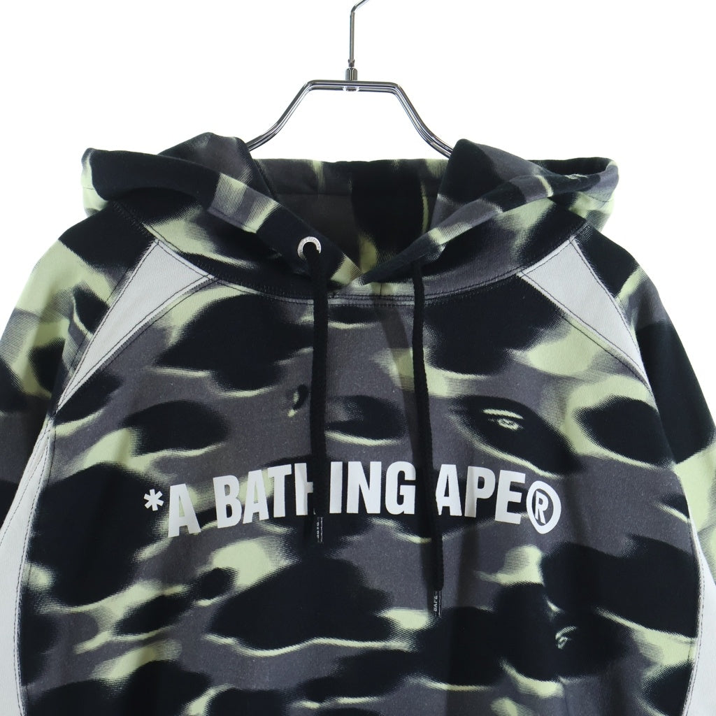 A BATHING APE(アベイシングエイプ) SCREEN CAMO FOOTBALL LOGO