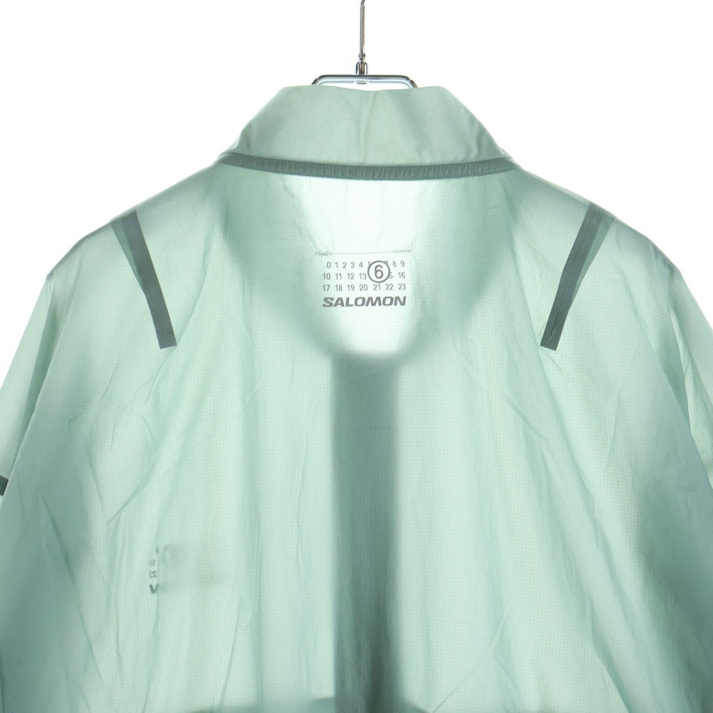 MM6 Maison Margiela(エムエムシックスメゾンマルジェラ) 25SS ×SALOMON SPORTS JACKET サロモン スポーツ ナイロンジャケット カーキ SH0AM0056 M35418