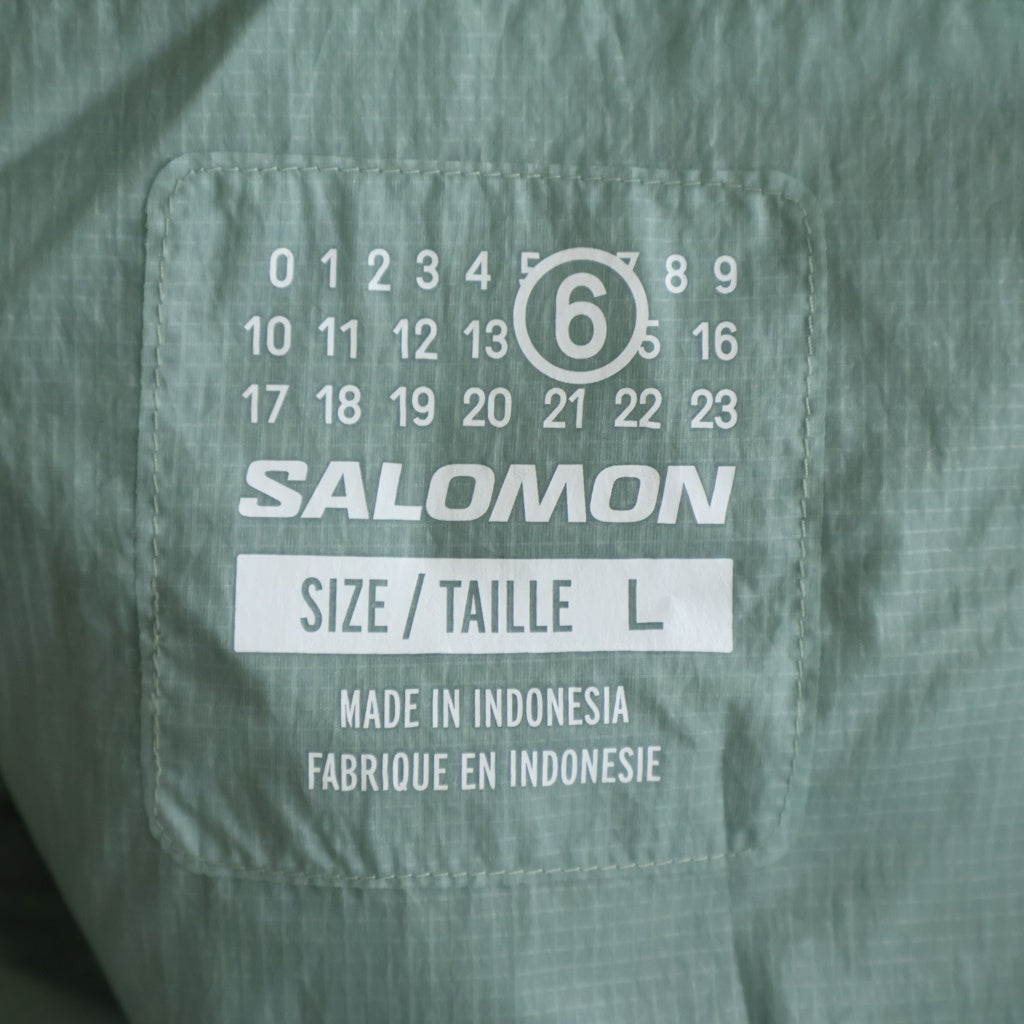 MM6 Maison Margiela(エムエムシックスメゾンマルジェラ) 25SS ×SALOMON SPORTS JACKET サロモン スポーツ ナイロンジャケット カーキ SH0AM0056 M35418