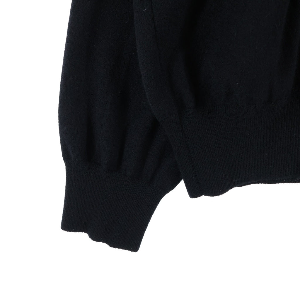 AURALEE(オーラリー) 24SS CASHMERE HARD TWIST KNITCARDIGAN カシミヤ ハード ツイスト ニットカーディガン ブラック A24SC01CT