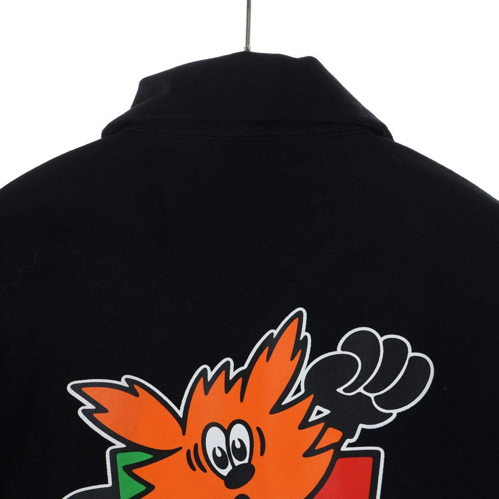 VERDY ベルディ ×YUKI TSUNODA MOTO JACKET ユウキ ツノダ モト コットンジャケット スウィングトップ ブラック VERDY(ベルディ) ×YUKI TSUNODA MOTO JACKET ユウキ ツノダ モト