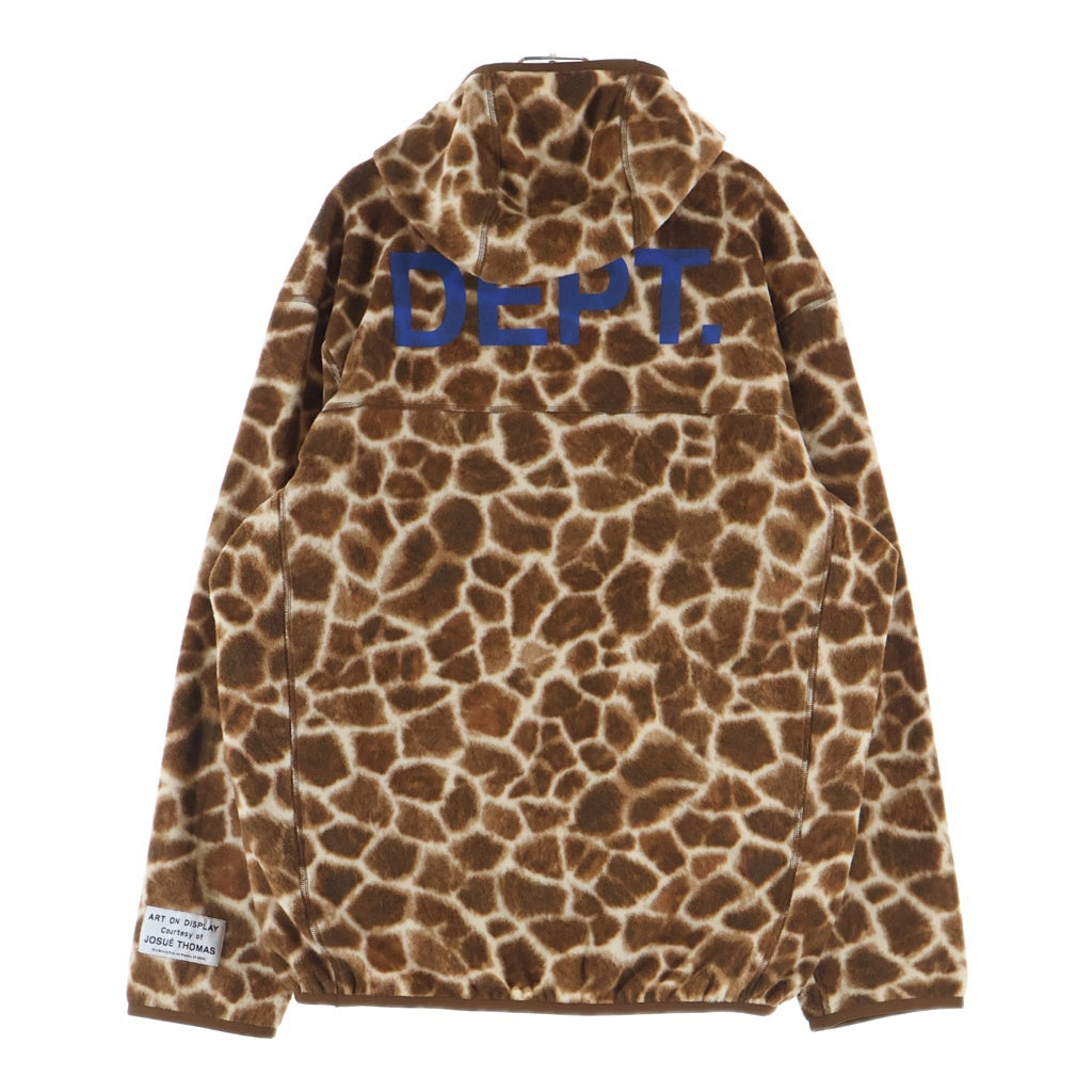 GALLERY DEPT.(ギャラリーデプト) 26SS TRAIL FLEECE GIRAFFE ジラフ柄