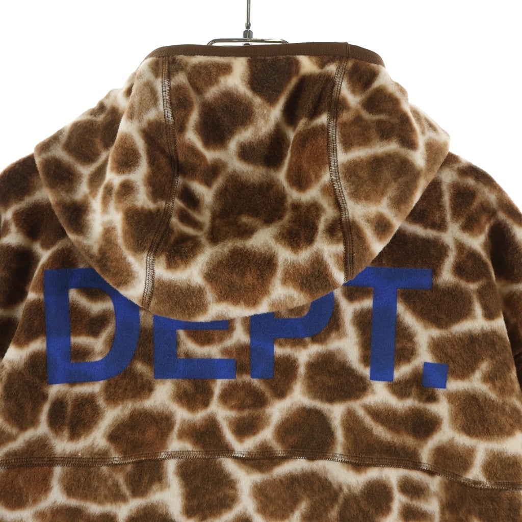 GALLERY DEPT.(ギャラリーデプト) 26SS TRAIL FLEECE GIRAFFE ジラフ柄