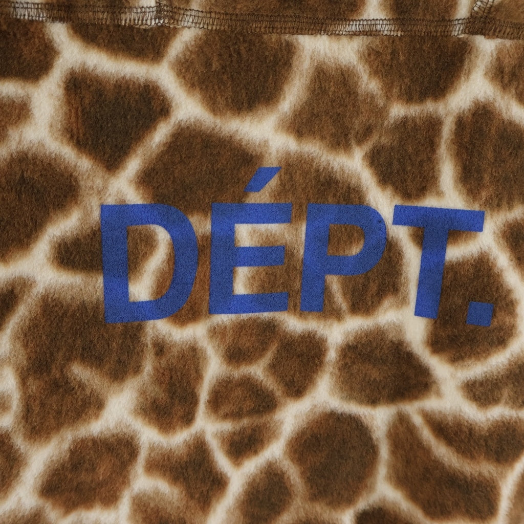GALLERY DEPT.(ギャラリーデプト) 26SS TRAIL FLEECE GIRAFFE ジラフ柄