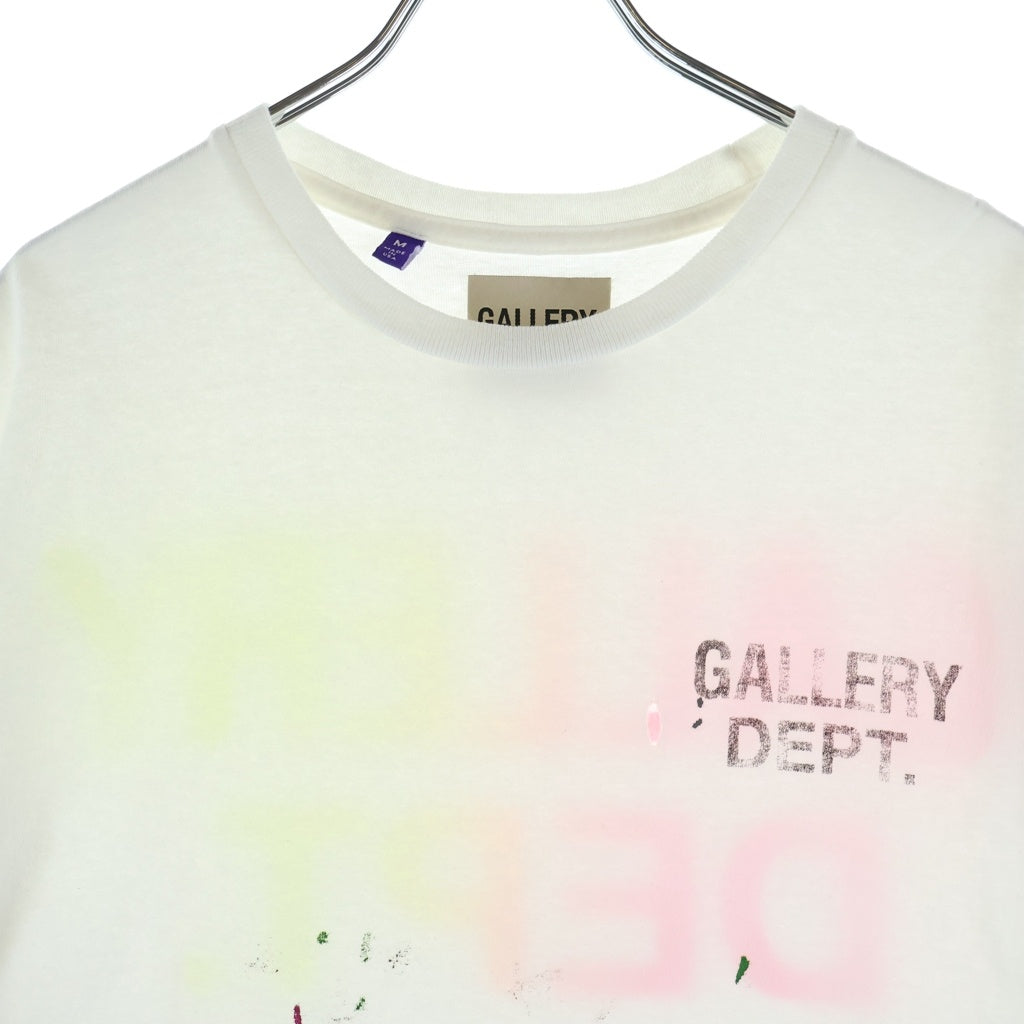 GALLERY DEPT.(ギャラリーデプト) 23AW MIAMI BOARDWALK マイアミ ボードワーク クルーネック半袖Tシャツ カットソー ホワイト BWK-1030