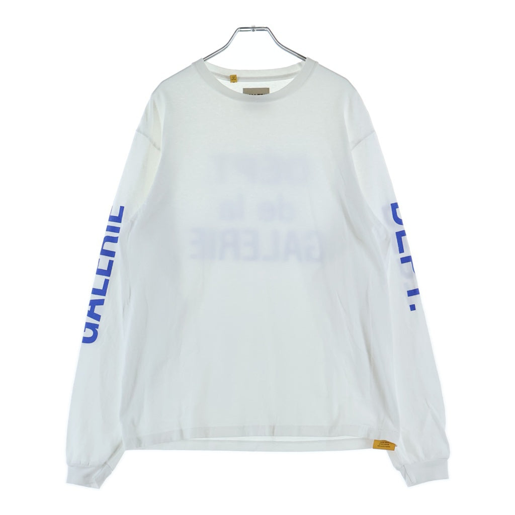 GALLERY DEPT.(ギャラリーデプト) 22SS FRENCH TEE フレンチ ロゴプリント クルーネック長袖Tシャツ カットソー ホワイト