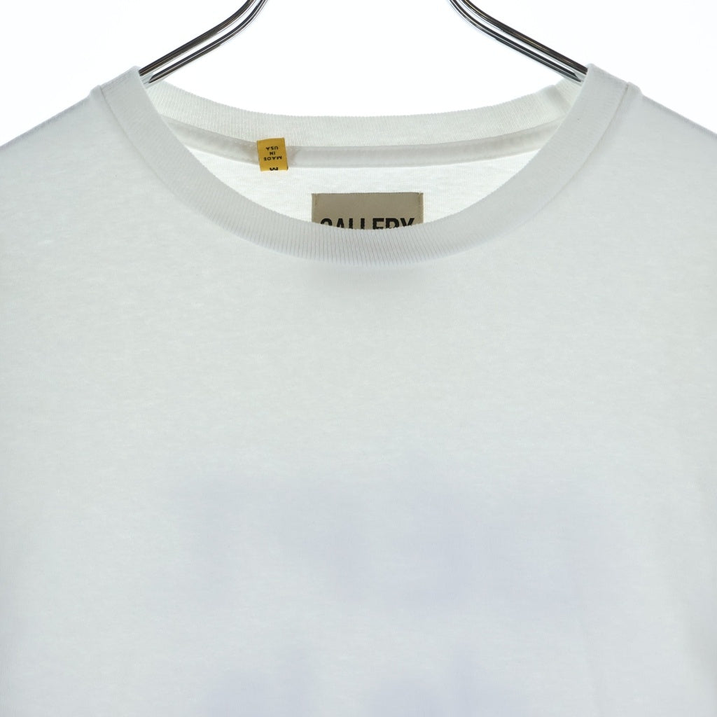 GALLERY DEPT.(ギャラリーデプト) 22SS FRENCH TEE フレンチ ロゴプリント クルーネック長袖Tシャツ カットソー ホワイト