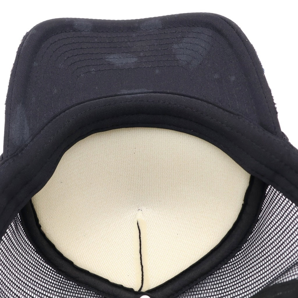 GALLERY DEPT.(ギャラリーデプト) WORKSHOP TRUCKER HAT ワークショップ ペイント メッシュトラッカーキャップ 帽子 ブラック