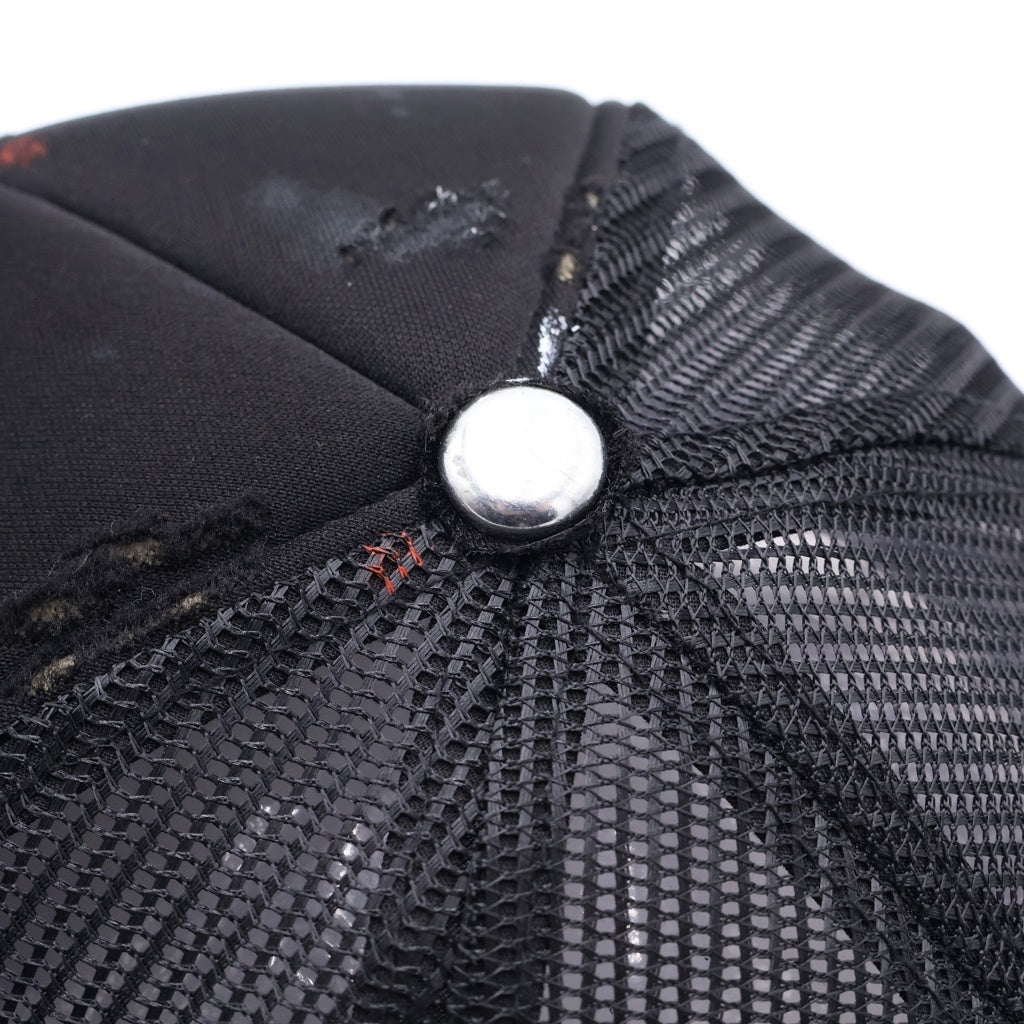 GALLERY DEPT.(ギャラリーデプト) WORKSHOP TRUCKER HAT ワークショップ ペイント メッシュトラッカーキャップ 帽子 ブラック