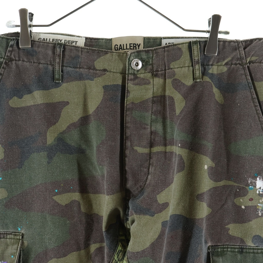 GALLERY DEPT.(ギャラリーデプト) CAMO FLARE CARPENTER PANTS カモ