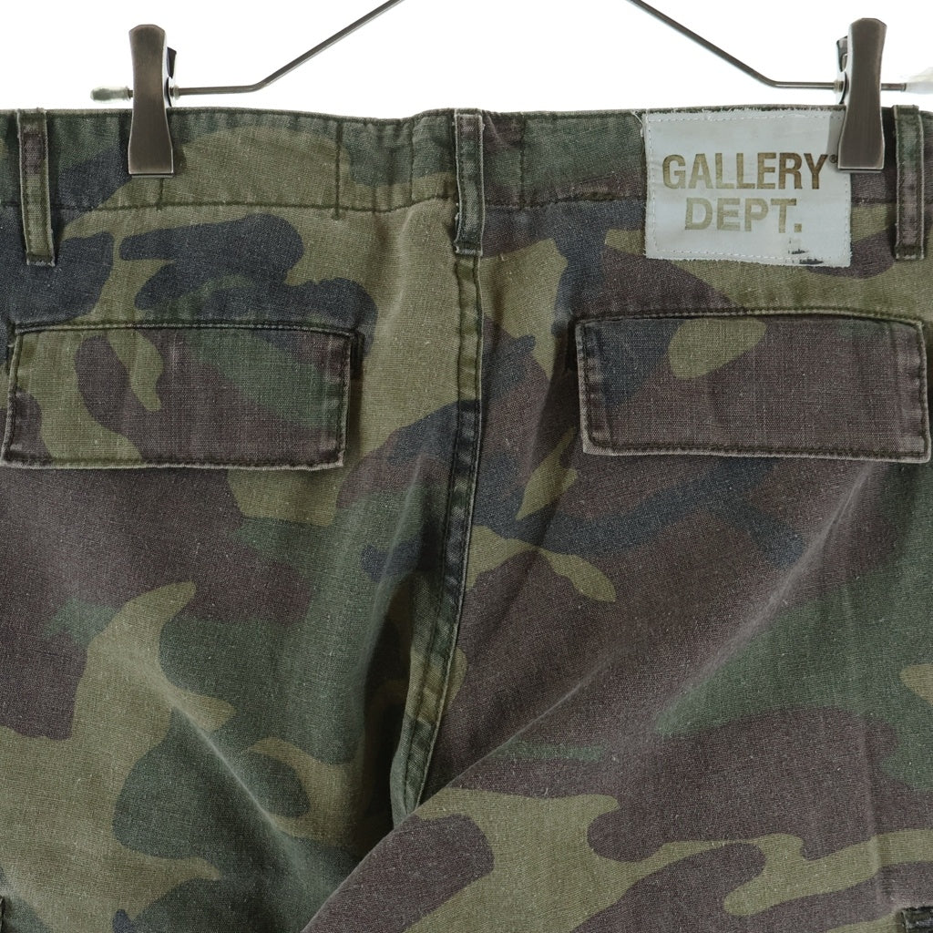 GALLERY DEPT.(ギャラリーデプト) CAMO FLARE CARPENTER PANTS カモ