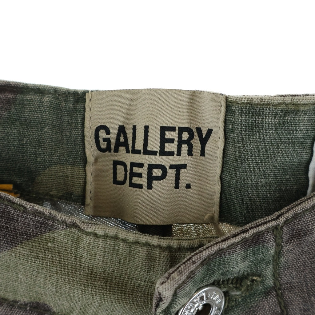 GALLERY DEPT.(ギャラリーデプト) CAMO FLARE CARPENTER PANTS カモ