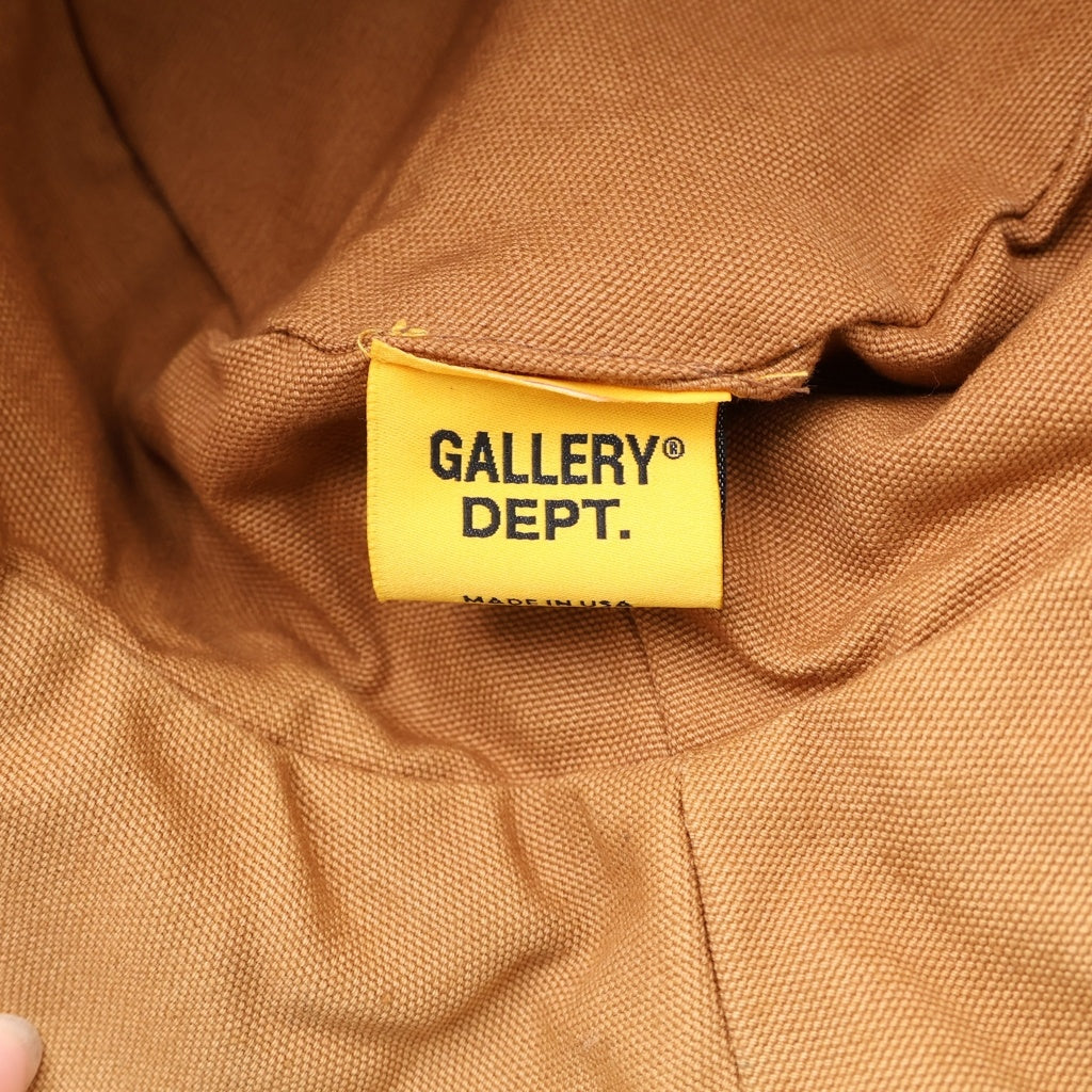 GALLERY DEPT.(ギャラリーデプト) 23SS RECYCLED RODMAN BUCKET HAT リサイクルド ロッドマン パッチワーク バケットハット 帽子 ブラウン/ベージュ RCBH-9159 レディース