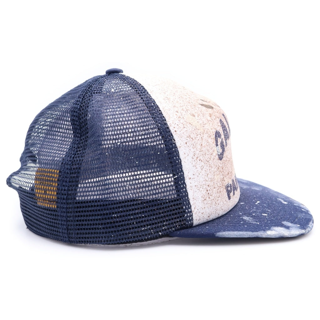 GALLERY DEPT.(ギャラリーデプト) 25AW ALEX CAP アレックス ペイント加工 メッシュ ベースボールキャップ 帽子 ネイビー AC90138