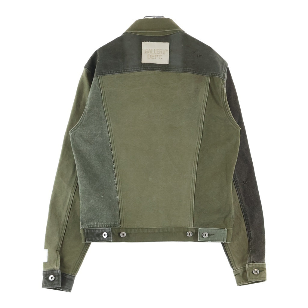 GALLERY DEPT.(ギャラリーデプト) VINTAGE ANDY DENIM JACKET ヴィンテージ アンディ デニムトラッカージャケット カーキ