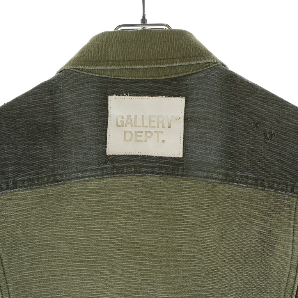 GALLERY DEPT.(ギャラリーデプト) VINTAGE ANDY DENIM JACKET ヴィンテージ アンディ デニムトラッカージャケット カーキ