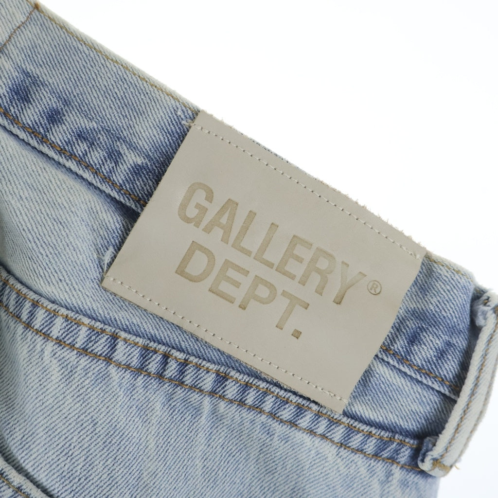 GALLERY DEPT.(ギャラリーデプト) SUN FADED LA FLARE G PATCH サン フェーデッド ラ ジーパッチ フレアデニムパンツ インディゴ