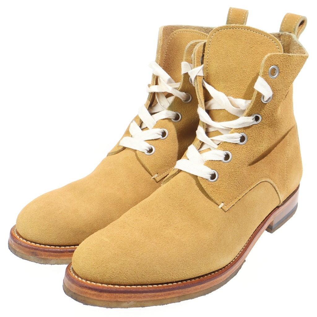 SUNSEA(サンシー) 17AW SUEDE DESERT BOOTS スウェード レースアップ デザートブーツ ベージュ 17A85