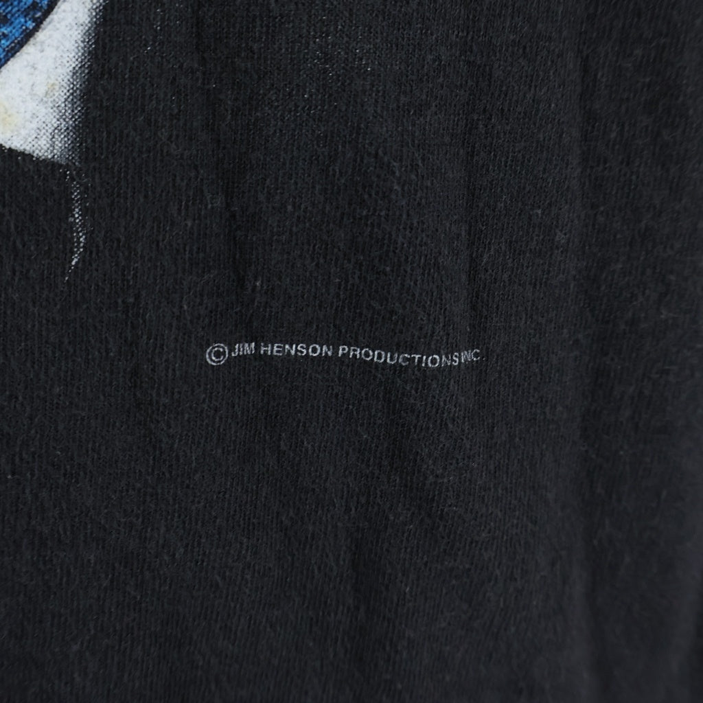 VINTAGE(ヴィンテージ) 90S VINTAGE SESAMI STREET THE BLUE BROTHER ヴィンテージ USA製 セサミストリート ブルーブラザーズ 両面プリント クルーネック 半袖Tシャツ カットソー