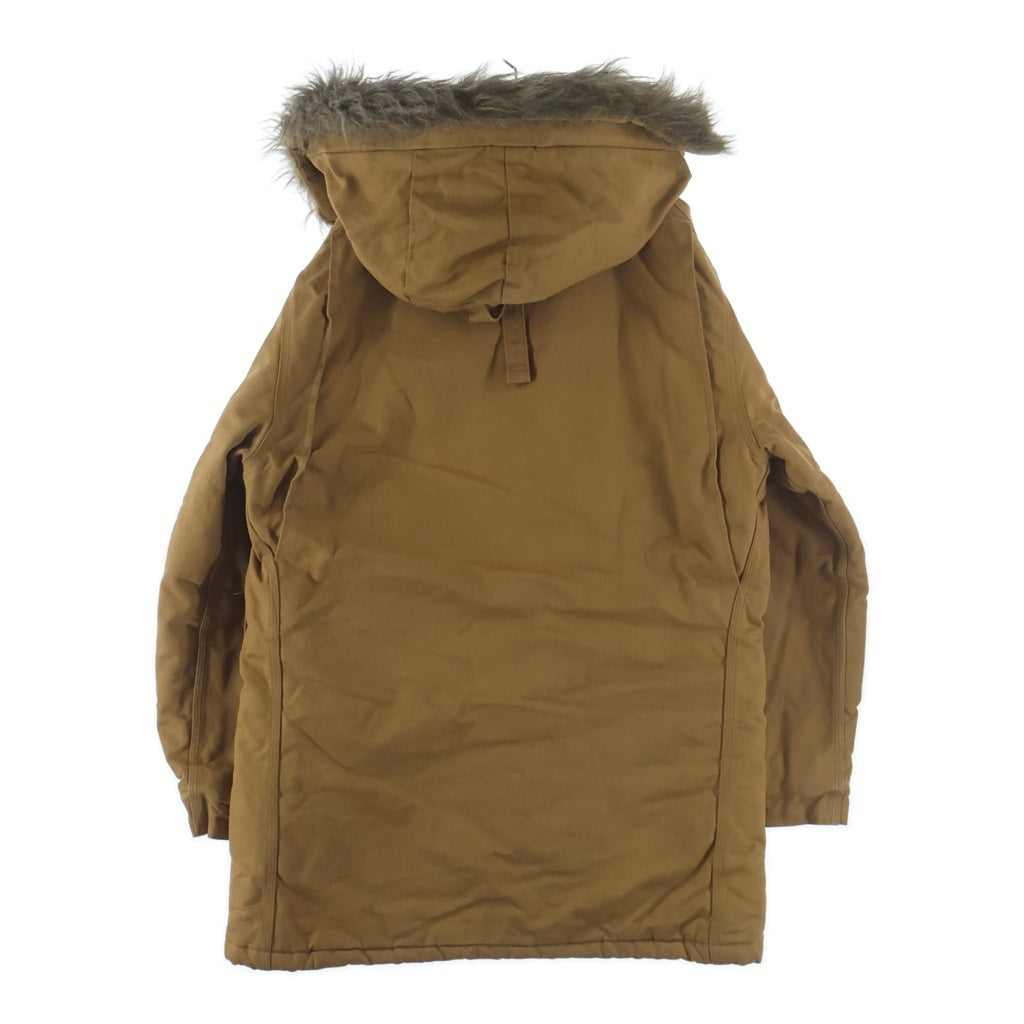 CARHARTT(カーハート) 90S SIBERIAN PARKA シベリアンパーカー ダックキャンバス ファーフーデッドコート ジャケット ブラウン CQ386