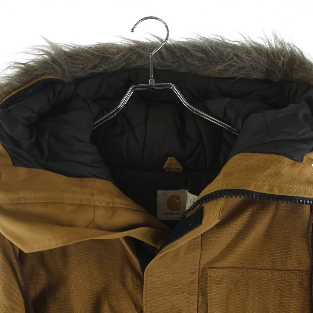 CARHARTT(カーハート) 90S SIBERIAN PARKA シベリアンパーカー ダックキャンバス ファーフーデッドコート ジャケット ブラウン CQ386