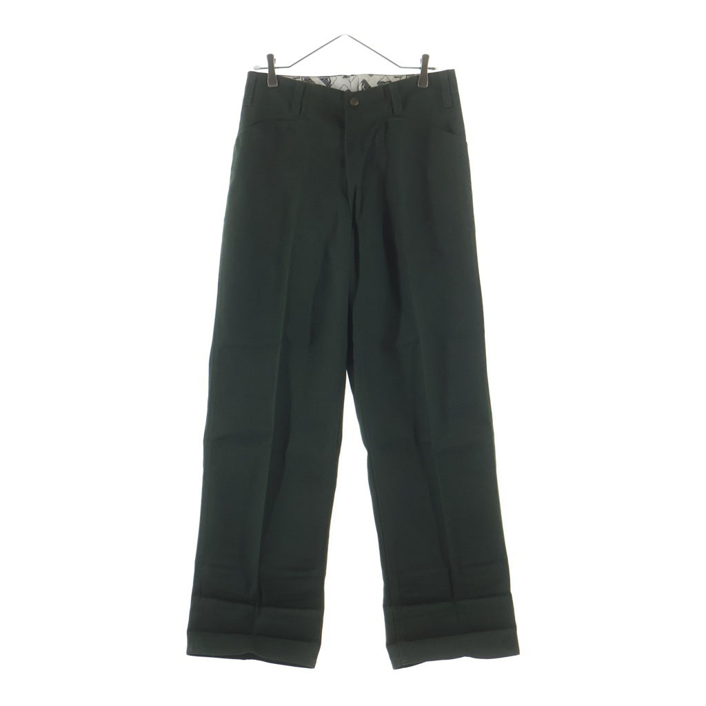 BEN DAVIS(ベンデイビス) 90S VINTAGE ヴィンテージ USA製 コットンポリ フリスコパンツ グリーン