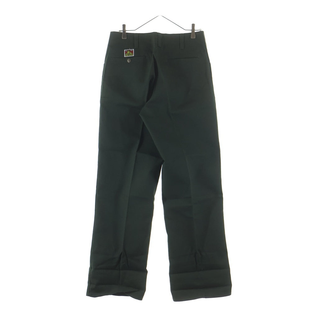 BEN DAVIS(ベンデイビス) 90S VINTAGE ヴィンテージ USA製 コットンポリ フリスコパンツ グリーン