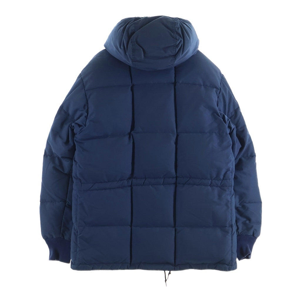 Eddie Bauer(エディバウワー) 80S VINTAGE KARAKORAM USA製 黒タグ カラコラム フーデッドダウンジャケット ブルー
