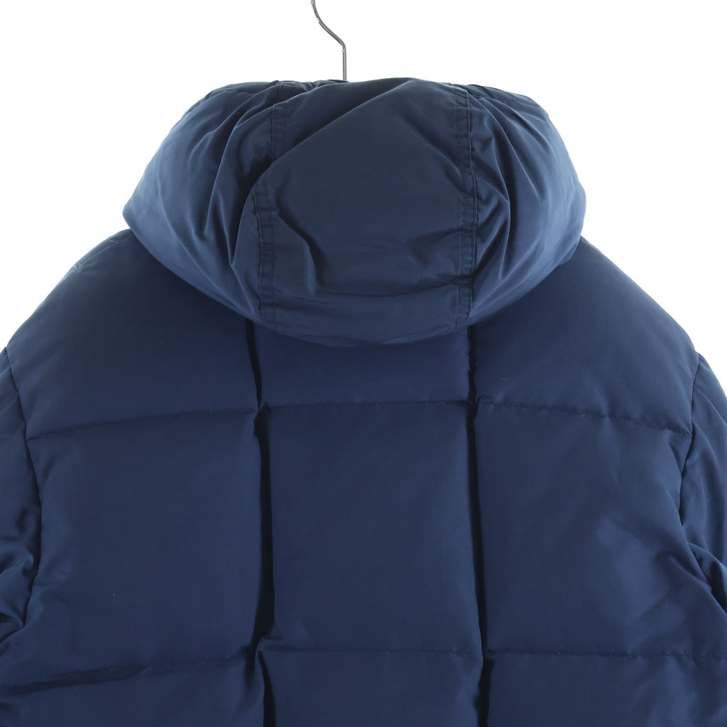 Eddie Bauer(エディバウワー) 80S VINTAGE KARAKORAM USA製 黒タグ カラコラム フーデッドダウンジャケット ブルー