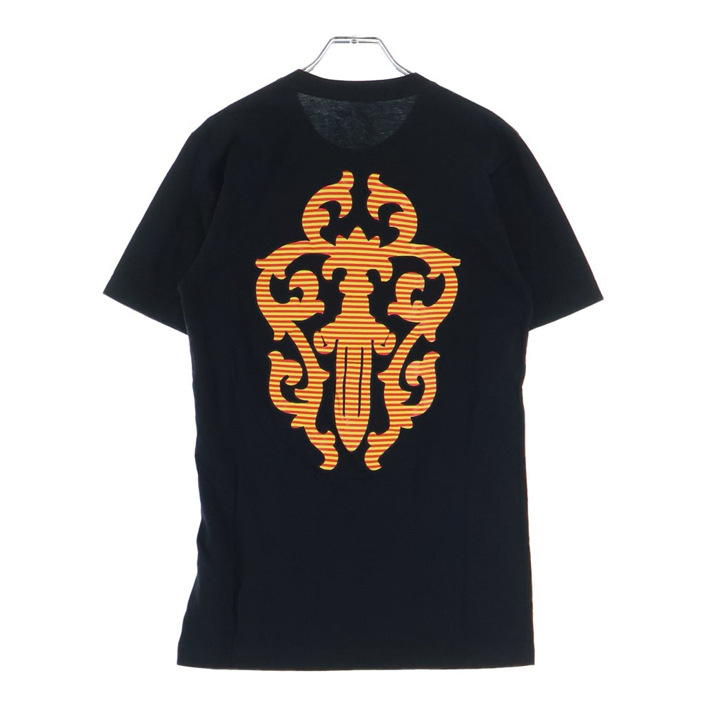 CHROME HEARTS(クロムハーツ) VINE DAGGER S/S TEE ヴァインダガー バックストライプダガー 半袖 クルーネック Tシャツ カットソー ブラック