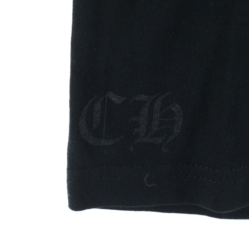 CHROME HEARTS(クロムハーツ) VINE DAGGER S/S TEE ヴァインダガー バックストライプダガー 半袖 クルーネック Tシャツ カットソー ブラック